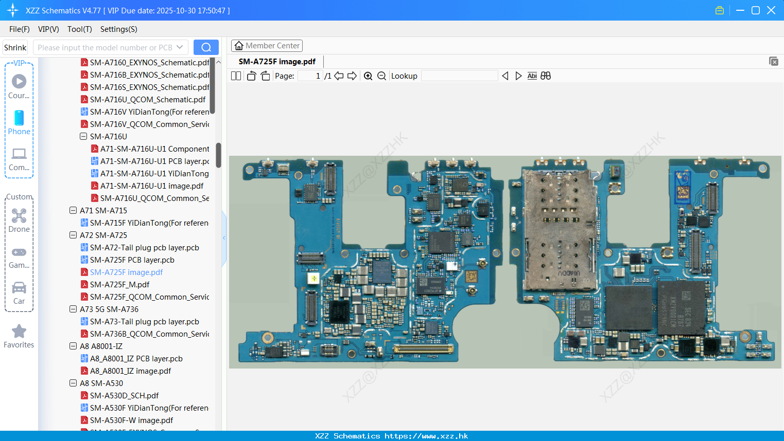 Samsung SM-A725F Image